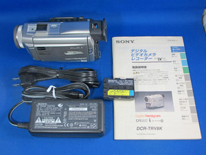 動作保証 SONY DCR-TRV8 完動品 録画再生ダビング確認済み ソニーMiniDVハンディカム デジタルビデオカメラ