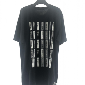 【中古】★CHROME HEARTS Half Sleeve Tee Foti Jarvis クロムハーツ フォティ ジャービス ブラック[240017624360]