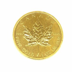 K24IG　カナダ　メイプルリーフ金貨　1oz　2009　総重量31.1g【CDAI7066】