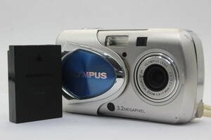 【返品保証】 オリンパス Olympus μ-15 Digital AF 3x バッテリー付き コンパクトデジタルカメラ s8798