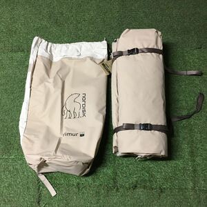 GX1254 NORDISK ノルディスク 142030 ヴィムル 4.8 ロッジ型 コットン テント 4人用 キャンプ アウトドア Natural 未使用 保管品 テント