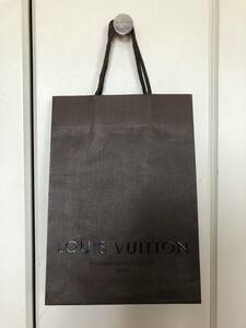 【美品】 ルイ・ヴィトン LOUIS VUITTON ショップ袋　紙袋　ショッパー　ショップバッグ　中古　ブランド袋　ルイヴィトン　LOUIS-VUITTON