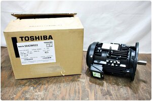 【未使用】即決 TOSHIBA 東芝 三相モーター IKH3-FCKLA21E 2.2kW 4P フランジ取付