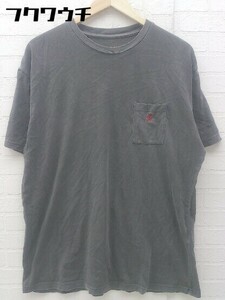◇ GRAMICCI グラミチ 半袖 Tシャツ カットソー サイズXL グレー系 メンズ