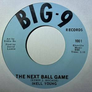 Inell Young 「The Next Ball Game / Part Of The Game」 funk45 soul45 deep funk 7インチ