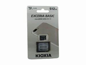 【未使用】 キオクシア KIOXIA microSDカード KMSDER45N512G