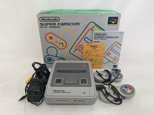 Nintendo 任天堂 スーパーファミコン 本体 一式 箱/説明書有り 動作品 純正品 SFC SUPER FAMICOM