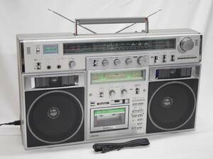 TOSHIBA RT-S90 ラベル付き希少品 BOMBEAT adres FM/AMステレオラジオカセットレコーダー 東芝 昭和レトロ 大型ラジカセ 動作品