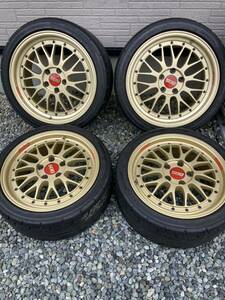 BBS LM PCD108 フェラーリ348.355にて使用ホイールセット