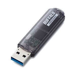 【新品】(まとめ) バッファロー USB3.0対応 USBメモリー スタンダードモデル 16GB ブラック RUF3-C16GA-BK 1個 【×5