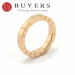 中古 カルティエ リング・指輪 ラニエール 48 K18PG 約5.4g ピンクゴールド ウェディング 結婚指輪 レディース 女性