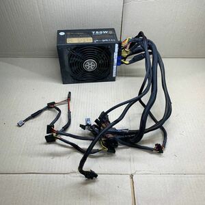 750W / SST-ST75F-G / 80PLUS 認証 ATX電源ユニット 動作確認済み PCパーツ PC電源ATX電源BOX 中古 タイプ 80PLUS 黒 （ P12）