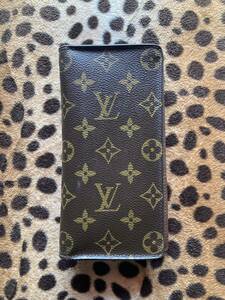 1 ルイヴィトン ポルトフォイユ モノグラムライン ロングウォレット 長財布 二つ折りカード入多数 LOUIS VUITTON 小銭 お札 レザー プラザ