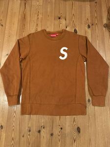 Mサイズ Supreme S Logo Crewneck スウェット box Sロゴ クルーネック シュプリーム トレーナー 裏起毛