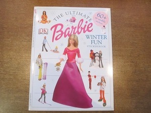 1912MK●洋書「The Ultimate Barbie Winter Fun Sticker Book」2004●バービー/ステッカーブック/60種類以上のフルカラーステッカー