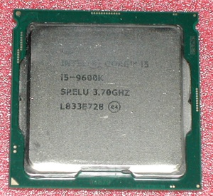 6コアCPU　Core i5 9600K　LGA1155