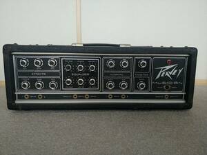 PEAVEY MUSICIAN SERIES-400 MADE IN USA　トランジスタアンプ　音出ません　完全ジャンク　多分1970年代のもの