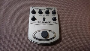 ジャンクBASS BEHRINGERベース用プリアンプDI BDI 21 中古品