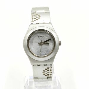 【電池切れ】Swatch　スウォッチ　IRONY　2002　クォーツ腕時計　シルバー　レディース　ケース：2.1　腕回り：15.3