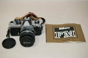 Nikon ニコン FM NIKKOR 50mm 1:1.4 フィルムカメラ 説明書付 動作未確認 5495
