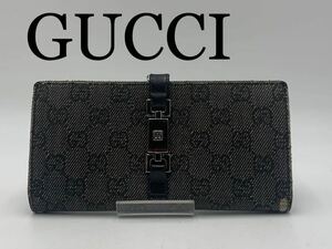 GUCCI グッチ　長財布　GGキャンパス　ジャッキー　ブランド　オシャレ