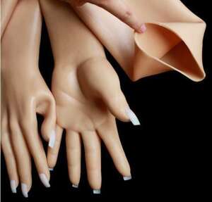 G2　最高品質のシリコーン手袋　ラテックス手袋　男性のためのハロウィーンパーティー女装