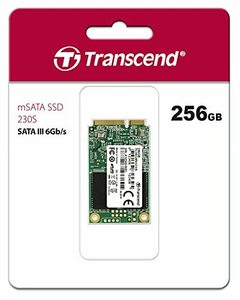Transcend mSATA SSD 256GB SATA-III 6Gb/s DDR3キャッシュ搭載 3D TLC 採用 TS256GMSA