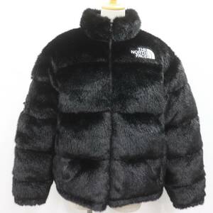 ITS8DF9KB02Y 即決 本物 Supreme THE NORTH FACE シュプリーム ザノースフェイス フェイクファー ダウン ND92001I ブラック メンズ S