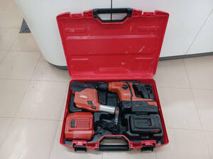 【中古品】HILTI 充電式ハンマードリル TE6-A36DRS バッテリー・充電器・ケース付き 電動工具/ITO87OOOUQ5T