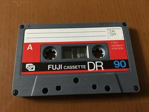 【中古カセットテープ　90分】FUJI DR TYPEⅠ【ノーマル】