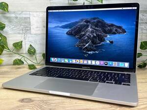 【良品♪】Apple MacBook Pro 2020【Core i7(1068NG7)2.3GHz/RAM:32GB/SSD:1024GB/13.3インチ]Catalina シルバー 動作品