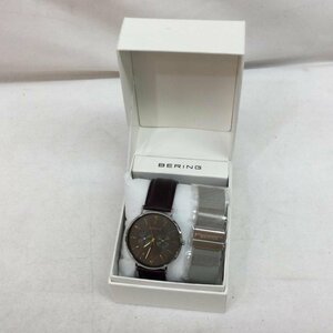 ベーリング BERING Unisex Changes 40mm 14240-005-J 腕時計 腕時計 - 黒 / ブラック X 銀 / シルバー