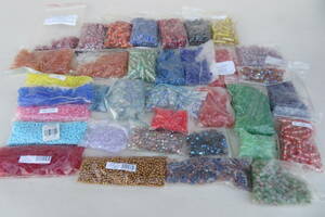 341☆未使用　チェコビーズ　ビーズ BEADS 大量　3kg以上