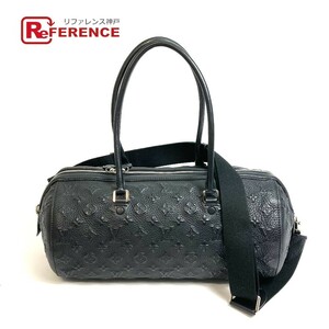 LOUIS VUITTON ルイヴィトン M40737 モノグラム レヴェラション ネオパピヨンGM 2WAY ボストンバッグ ショルダーバッグ ブラック【中古】