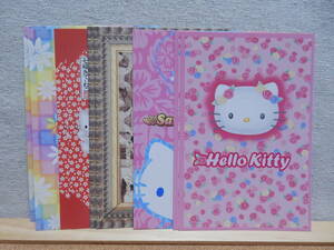 ハローキティ　ポストカード セット　未使用品　2001年　激レア　七福　フェアリー　招き猫　ミニバラ　キキララ　マイメロ　非売品