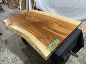 杉3490　一枚板無垢　1220x830-840-770x55mm　カウンター センターテーブル　ダイニングテーブル　ウレタン塗装