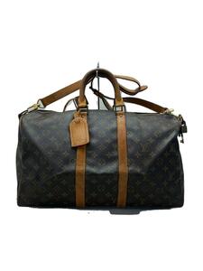 LOUIS VUITTON◆キーポル・バンドリエール45_モノグラム・キャンバス_BRW/PVC/BRW