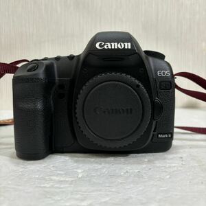 [K2904]1円スタート！Canon EOS 5D Mark II キャノン イオス 一眼レフ カメラ ボディ バッテリーチャージャー付