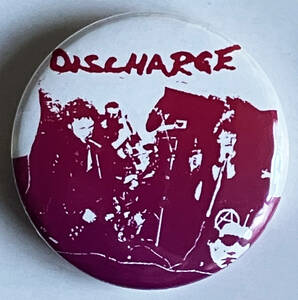 DISCHARGE - Realities Of War 缶バッジ 25mm #UK #punk #80