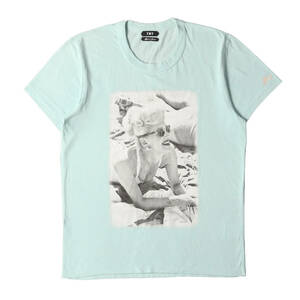 TMT ティーエムティー Tシャツ サイズ:L 19SS レディーフォト クルーネック 半袖Tシャツ ミント トップス カットソー ブランド