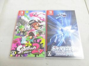 【同梱可】中古品 ゲーム Nintendo switch ニンテンドースイッチ ソフト スプラトゥーン 2 ポケットモンスター ブリ