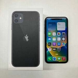 ★4【中古】SIMロック解除済み★au★iPhone11 64GB☆MWLT2J/A★利用制限判定○★ブラック★au★バッテリー95%★352928116465200★SIMフリー