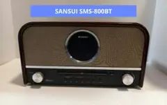 SANSUI SMS-800BT Bluetooth搭載CDステレオシステム