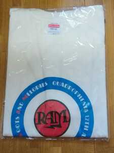 新品未使用　Tシャツ　ホワイト　Lサイズ　QUADROPHENIA&RAM　TARGET　Tシャツ　DesignBy KOZZY 岩川浩二