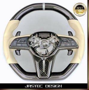 NEW 受注製作品　日産 R35 MY17 MY18 スカイライン GT-R カーボンステアリング GTR ニスモ DRS-DESIGN　by JASTEC DESIGN ジャステック