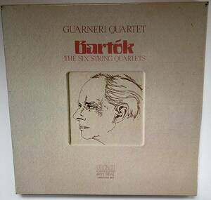 GUARNERI QUARTET　Bartk The six string quartets グァルネリ弦楽四重奏団　バルトーク弦楽四重奏曲全集3LPセットRCA　RL02412(3)