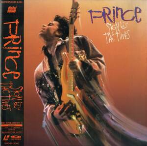 B00180962/LD/プリンス(PRINCE)「Sign O The Times (1989年・SM047-3360・ファンク・FUNK)」