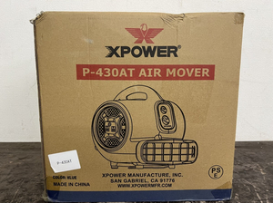 未使用品！未開封！XPOWER エアムーバー P-430AT 400W 送風機 ブロワ (2)