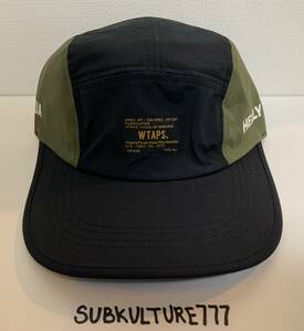 【新品】WTAPS HELLY HANSEN CAMP CAP　ダブルタップス キャップ フリーサイズ 黒　オリーブ