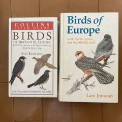 希少！Birds of Europe ヨーロッパの野鳥 外国語野鳥図鑑2冊セット